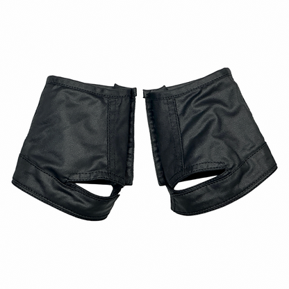 Deconstructed Washed Fingerless Gloves WN21973