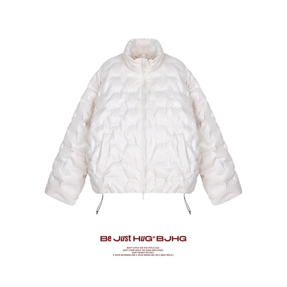 Stand Neck White Duck Down Jacket NA6099-W