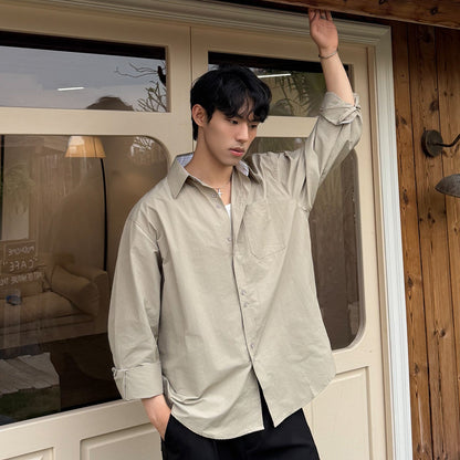 Plain Long Sleeve Shirt WN24892