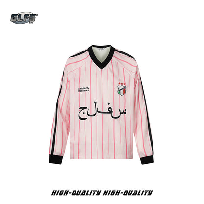 Sporty Striped Long Sleeve T-Shirt WN26433
