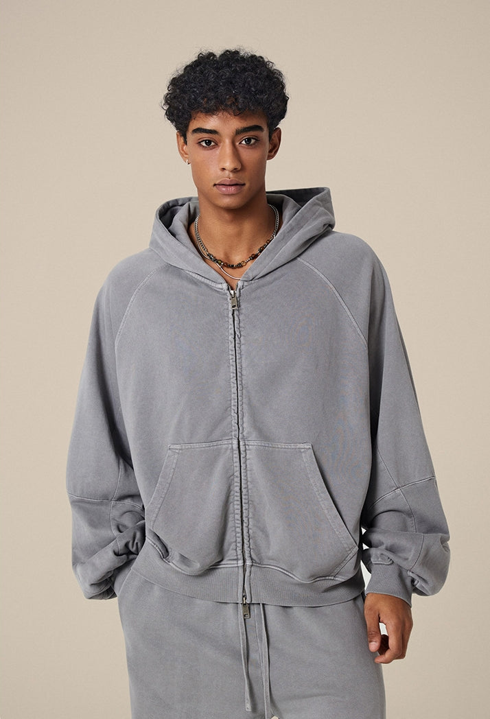 Oversize Zipper Hoodie WN23119