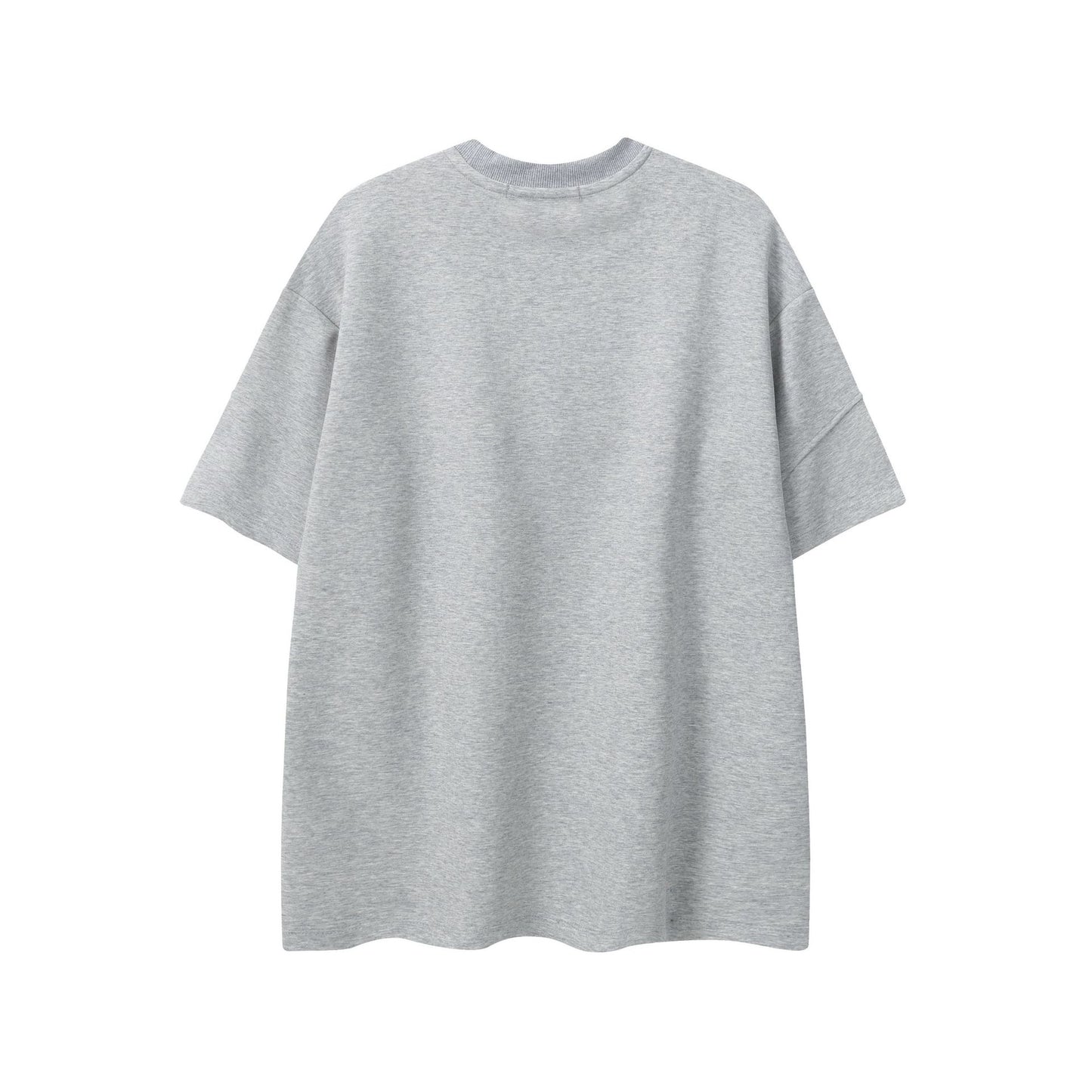 Patchwork Design Short Sleeve T-Shirt WN25640