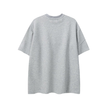 Patchwork Design Short Sleeve T-Shirt WN25640