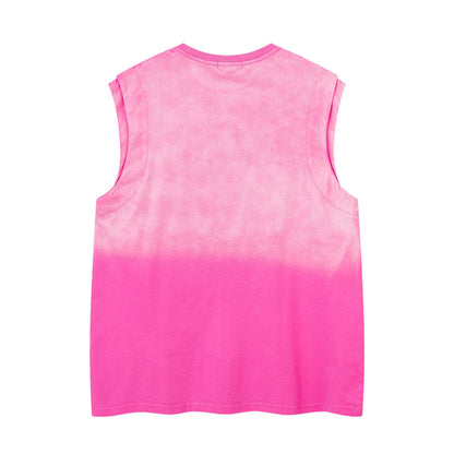 Gradient Star Studs Tank Top WN25541