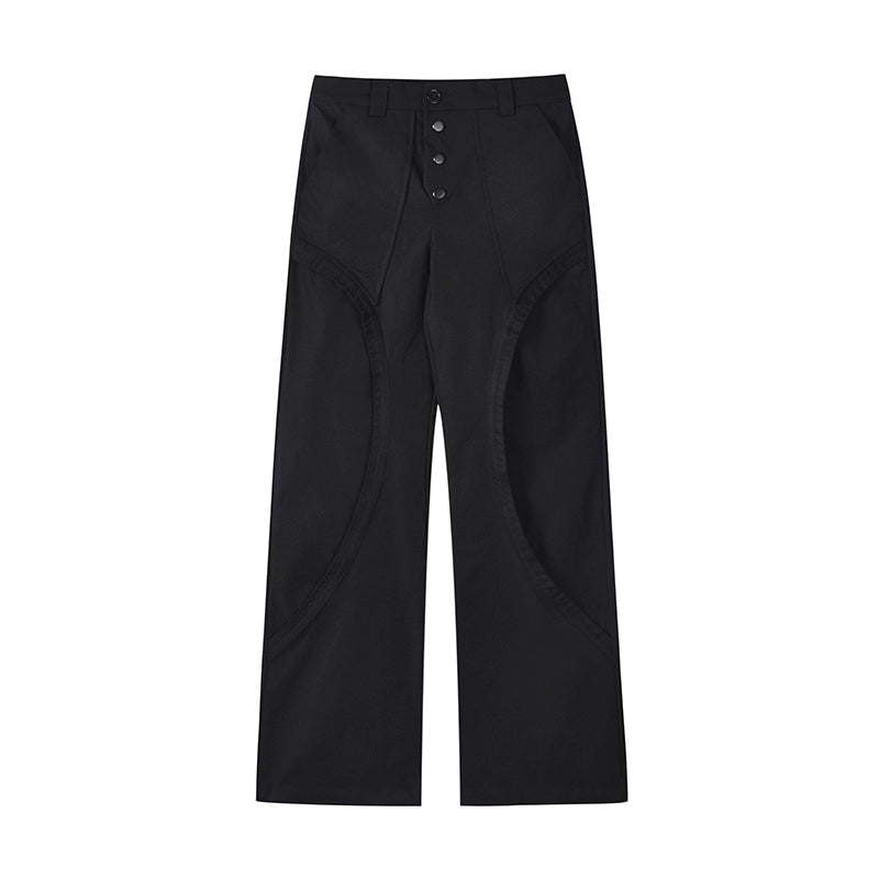Structured Design Cargo Pants WN19386