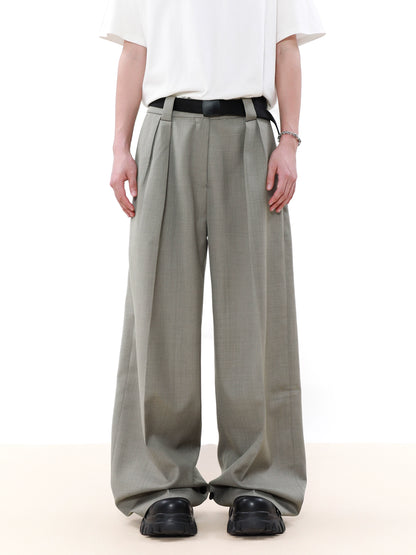 Tuck-in Wide Leg Trousers WN7568