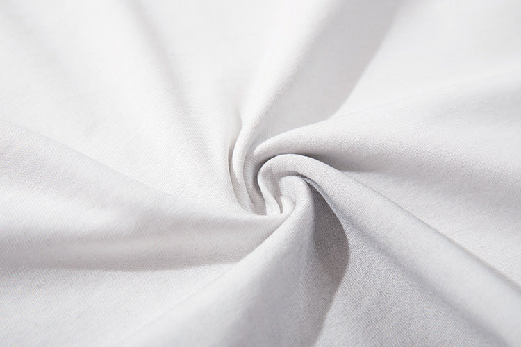 Blurred Portrait Print Short Sleeve T-Shirt WN16805