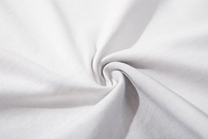 Blurred Portrait Print Short Sleeve T-Shirt WN16805