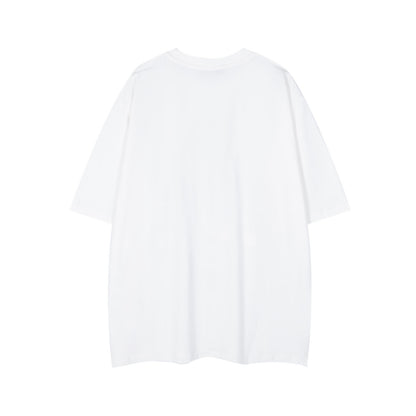 Cat Print Cool Touch Oversize Short Sleeve T-Shirt WN26846
