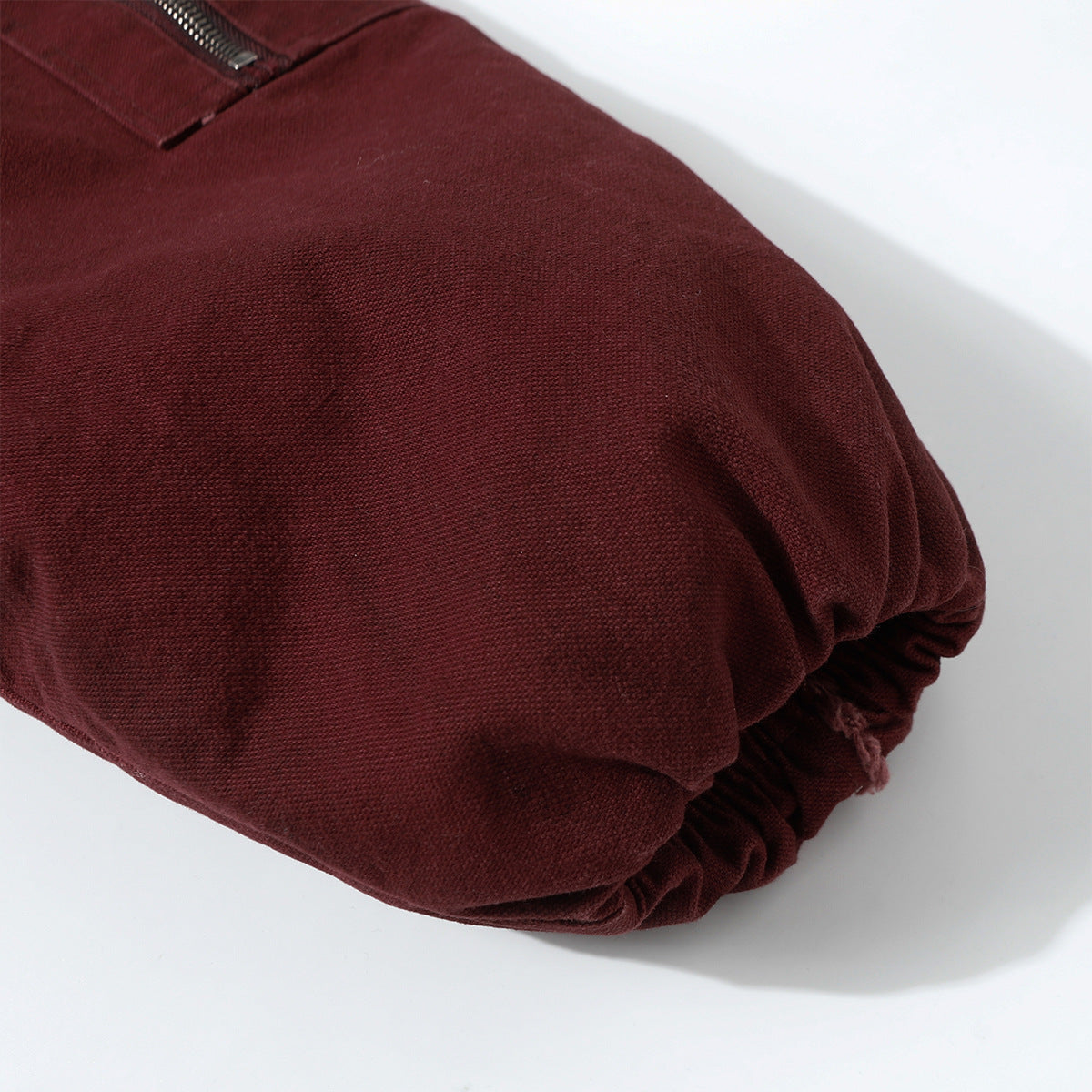 Raw Edge Heavy Wash Thick Puffer Jacket WN12696