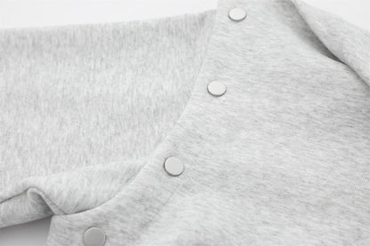 Detachable Sleeve Oversize Pullover Hoodie WN11113