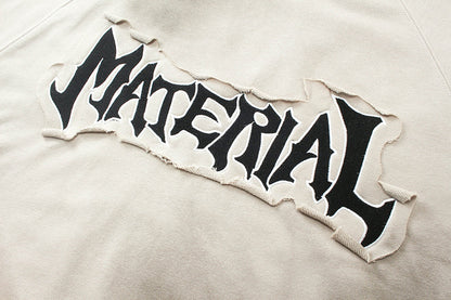 Dirty Washed Logo Print Sweatshirt WN25789