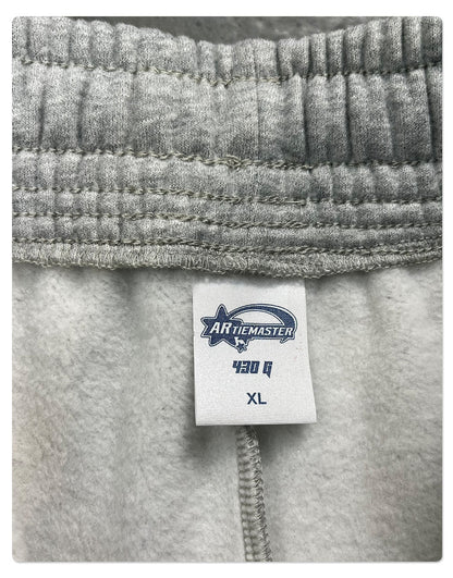 Fleece Lining Side Pocket Zipper Hoodie & Fleece Lining Wide Leg Sweatpants Setup WN23114