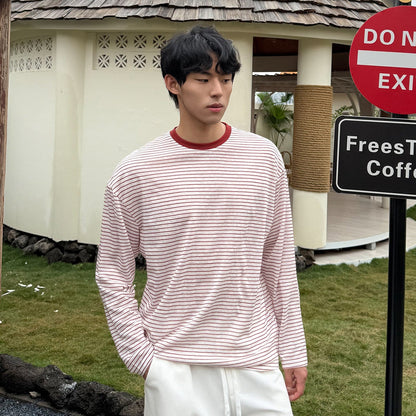 Border Long Sleeve T-Shirt WN24953