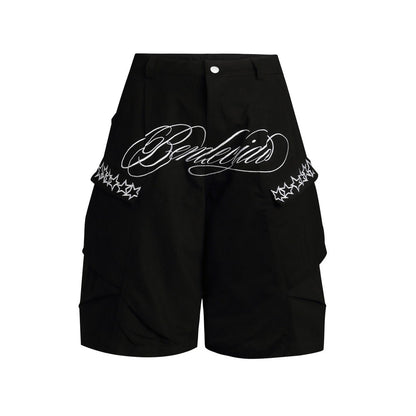 Graphic Cargo Pocket Half Pants WN27984