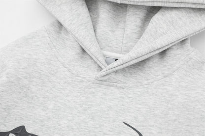 Detachable Sleeve Oversize Pullover Hoodie WN11113