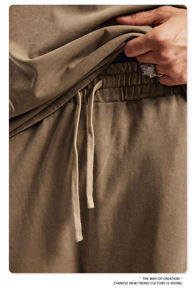 Wide-leg Thin Cargo Sweatpants WN6022