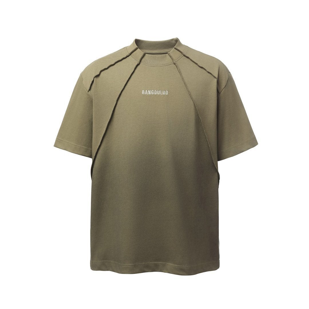 Heavyweight Washed Splice Oversize Short Sleeve T-Shirt WN25747