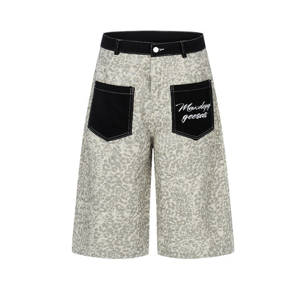 Leopard Pocket Half Pants WN25794