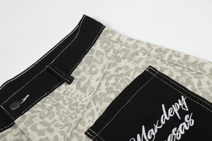 Leopard Pocket Half Pants WN25794