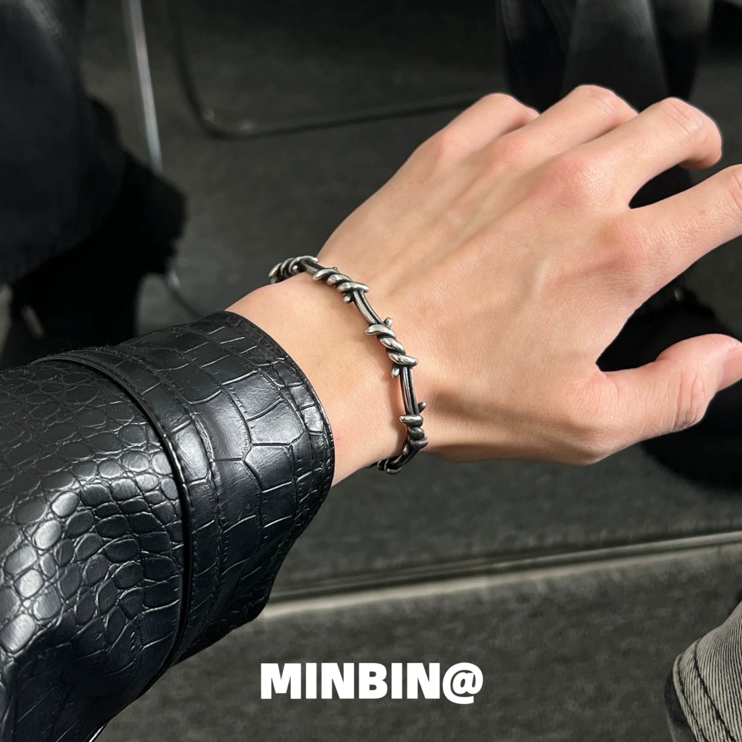 Thorn Design Titanium Steel Bracelet WN19226