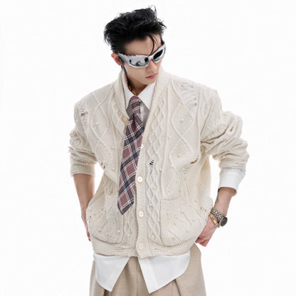 Pearl Hollow Knit Cardigan WN20676