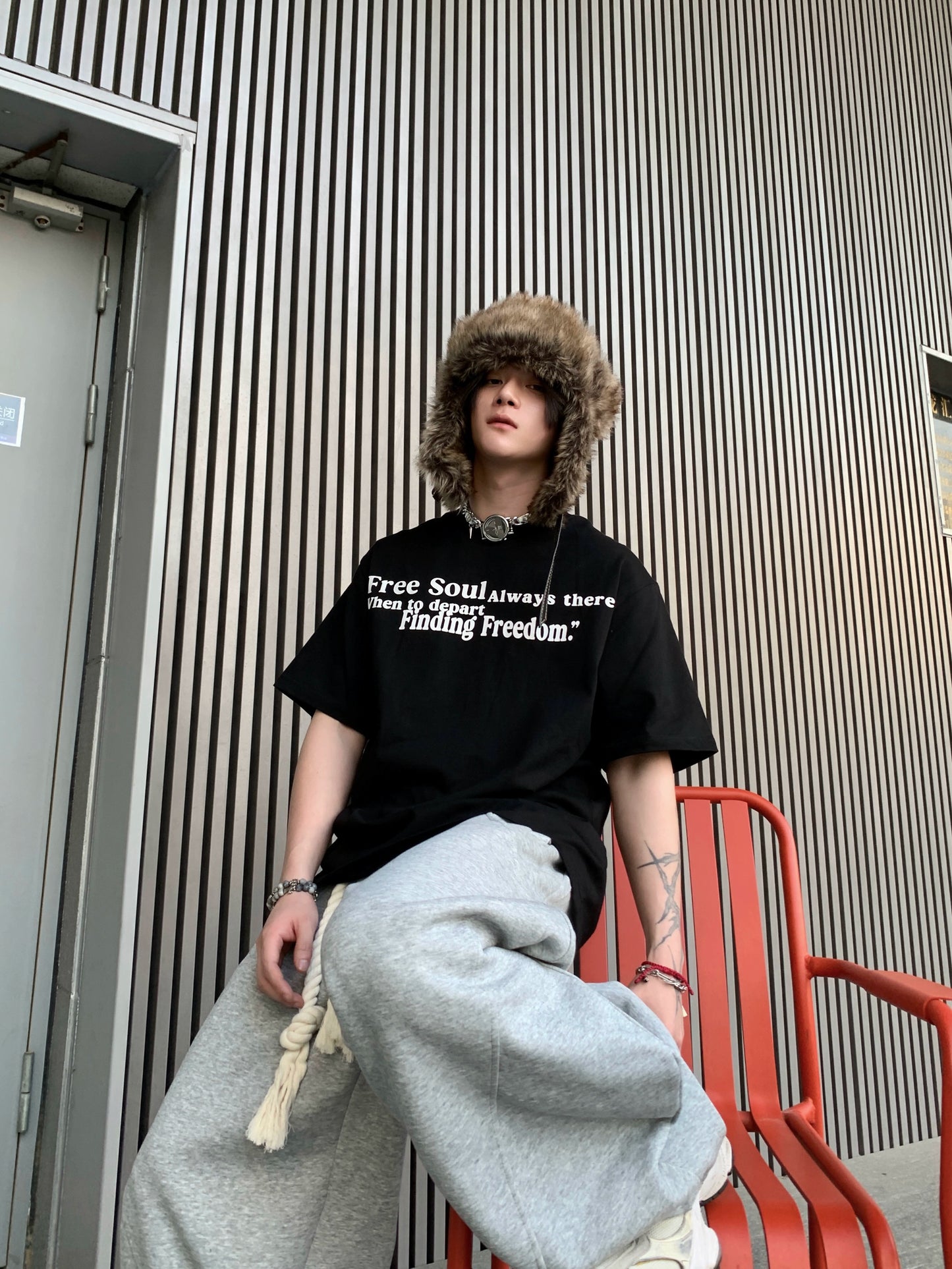 Graphic Letter Print Short Sleeve T-Shirt WN18121