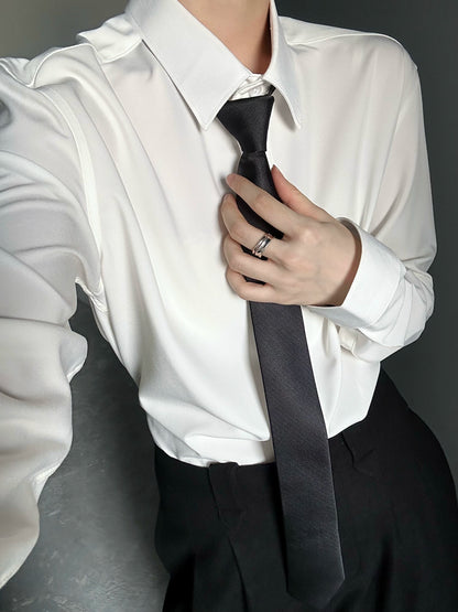 Plain Color Design Tie WN19662