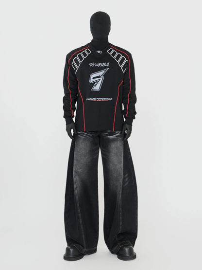 Graphic Design Long Sleeve T-Shirt WN17408