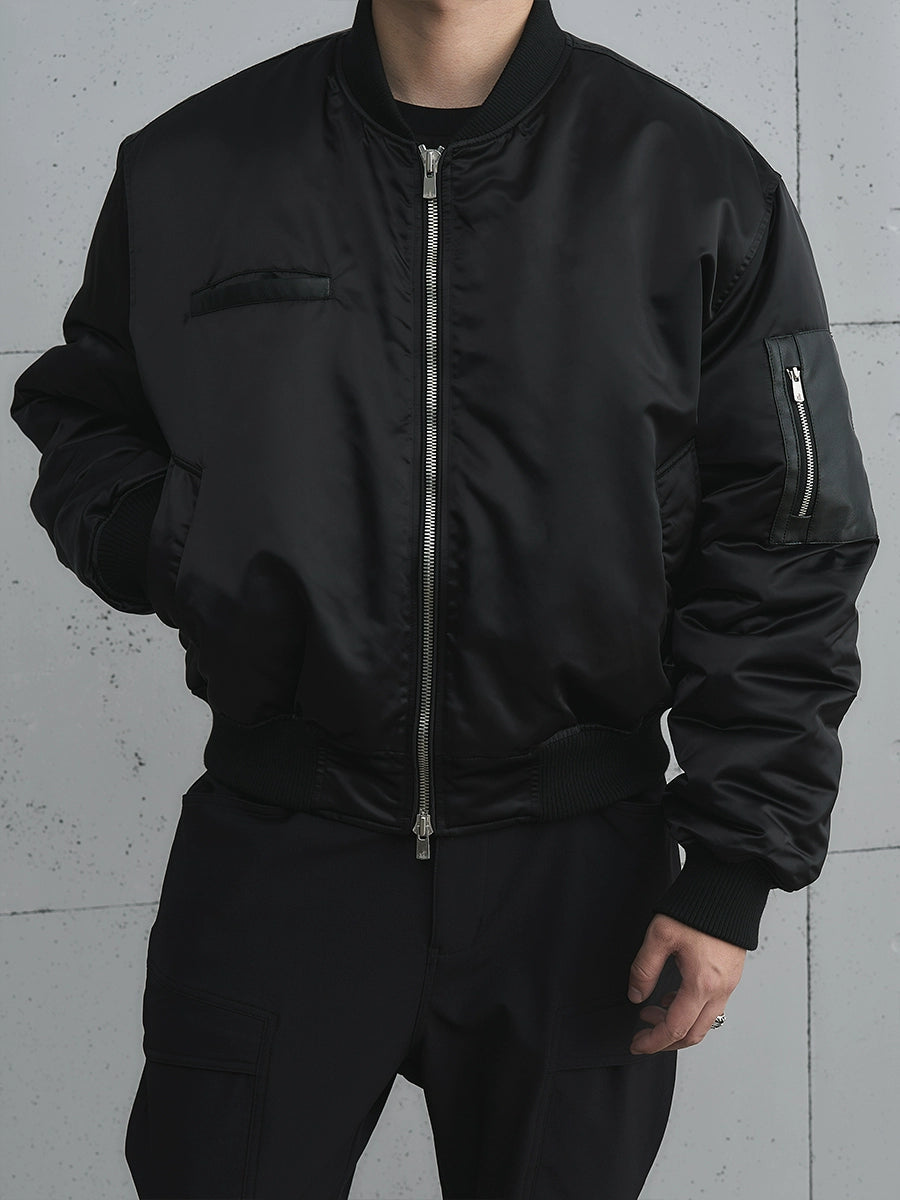 Bomber Zipper Jacket WN17715