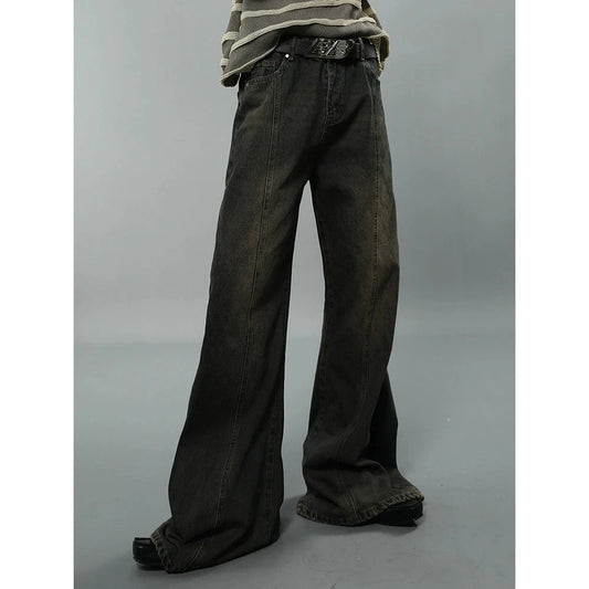 Wash Flare Denim Jeans WN4618