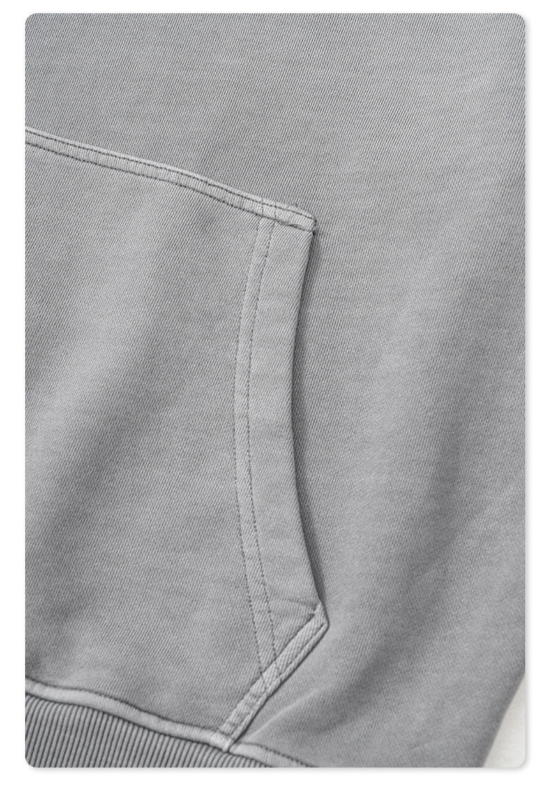 Pure Cotton Washed Hoodie WN7907