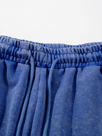 Thorn Washed Drawstring Short Pants WN26928