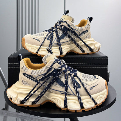Breathable Platform Height-Increasing Dad Sneakers WN24764