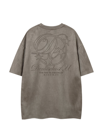 Faded Logo Print Short Sleeve T-Shirt WN25803
