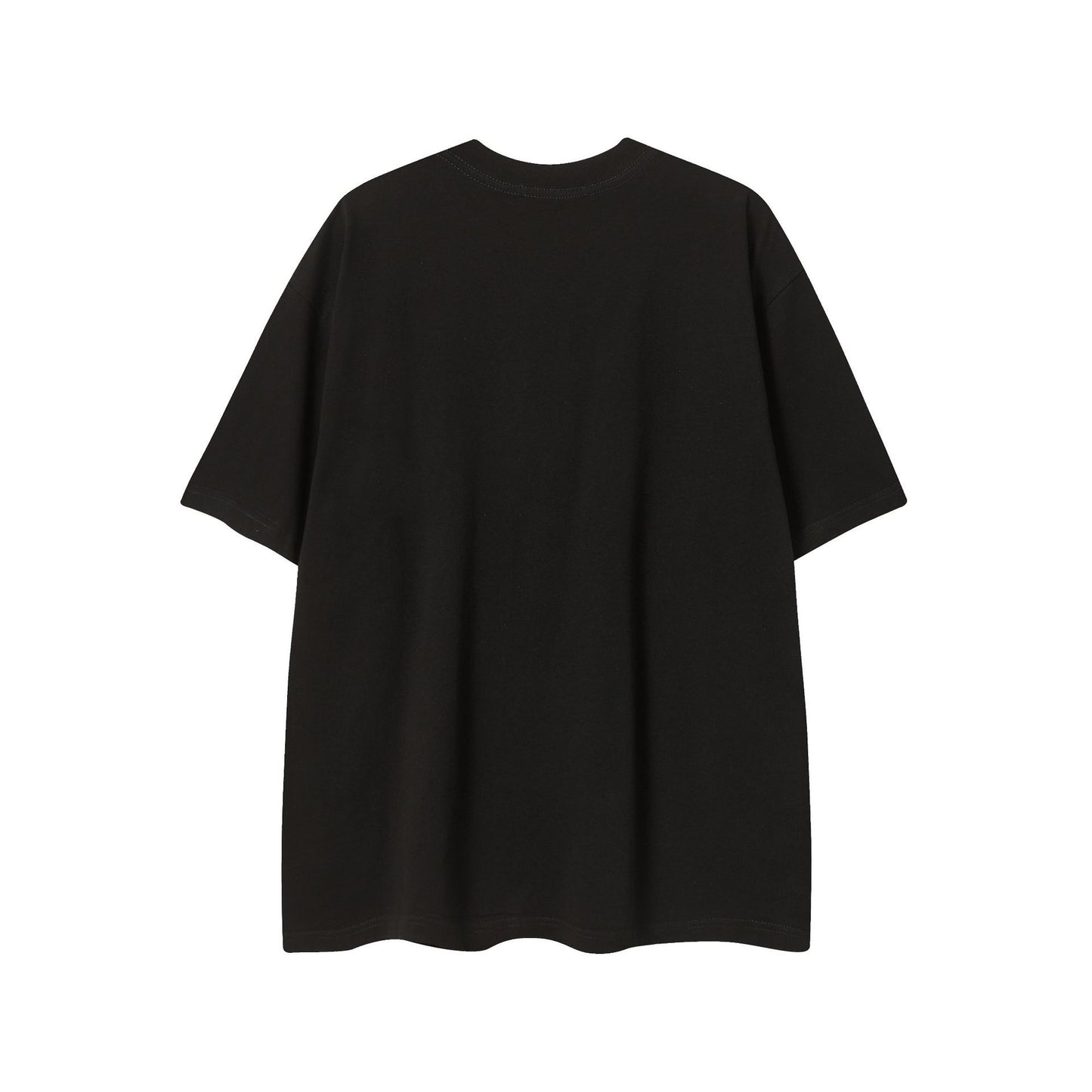 Dark Graphic Print Short Sleeve T-Shirt WN16131