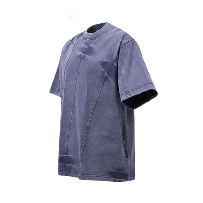 Heavy Wash Damage Short Sleeve T-Shirt WN14172