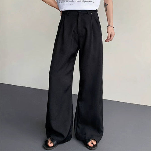 Drapey Design Wide Leg Trousers WN19284