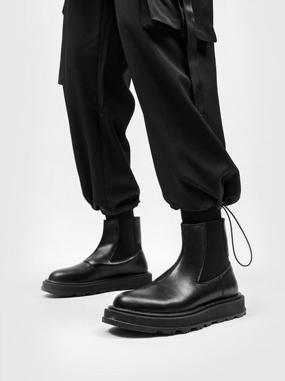 Side Gore Thick Sole Short Boots WN24571