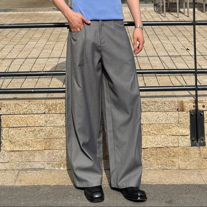 Pleats Wide Leg Trousers WN24954