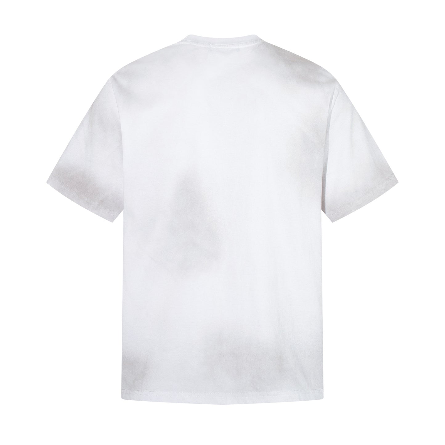 Washed Handwriting Print Short Sleeve T-Shirt WN25809
