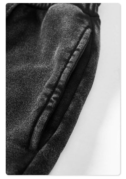 Washed Heavyweight Short Sleeve T-Shirt & Short Sweatpants Setup WN6167