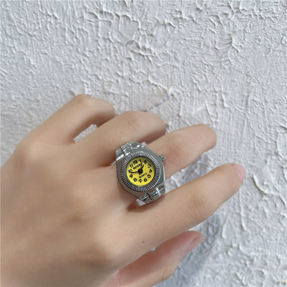 Mini Finger Watch Ring WN21149-K2