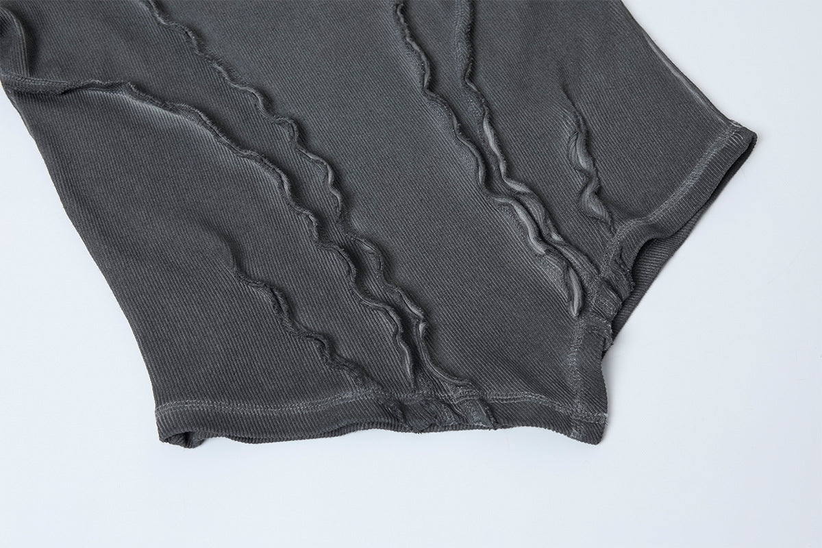 Graphic Design Futuristic Seam T-shirt WN23041