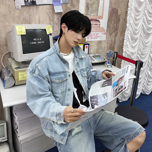 Light Wash Denim Jacket WN25055