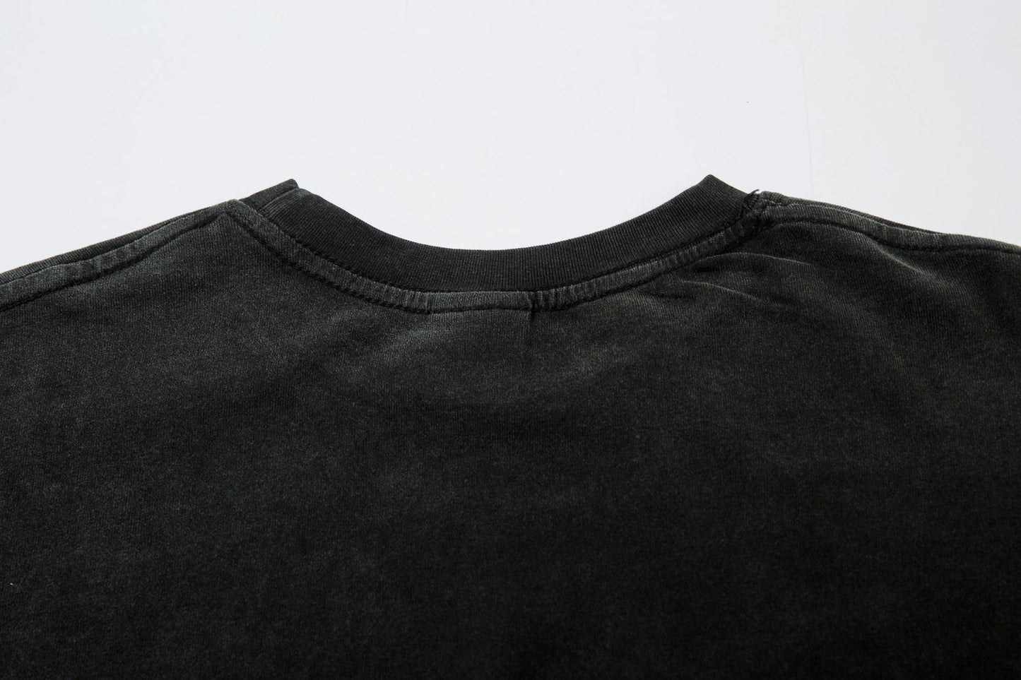 Flame Print Fake Layered Long Sleeve T-Shirt WN12713