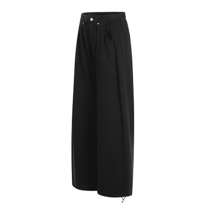 Pleats Wide Leg Sweatpants WN25996