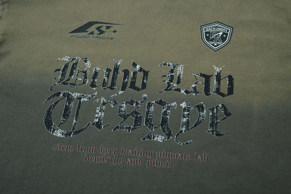 Damage Wash Heavyweight Oversize Short Sleeve T-Shirt WN16115