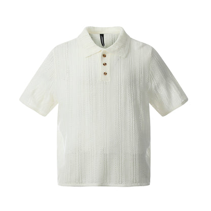 Summer Knit Short Sleeve Shirt WN19478