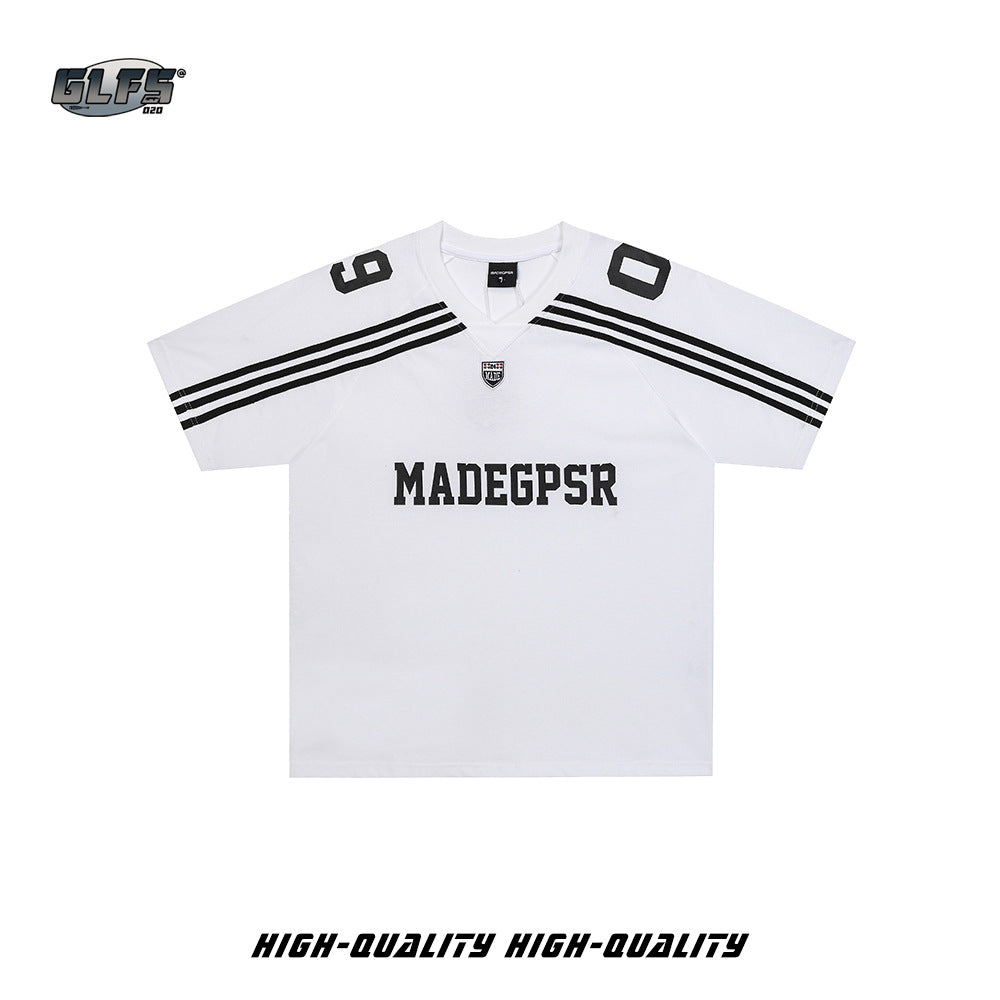 Heavyweight Sporty Ribbed Short Sleeve T-Shirt WN26496